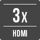Počet HDMI